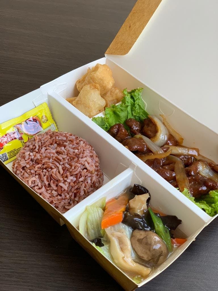 Kulina Catering Harian Jakarta Nasi Bistik Sapi